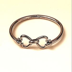 Kate Spade ♤ New York heart of spades Link Bangle sterling silver Bracelet